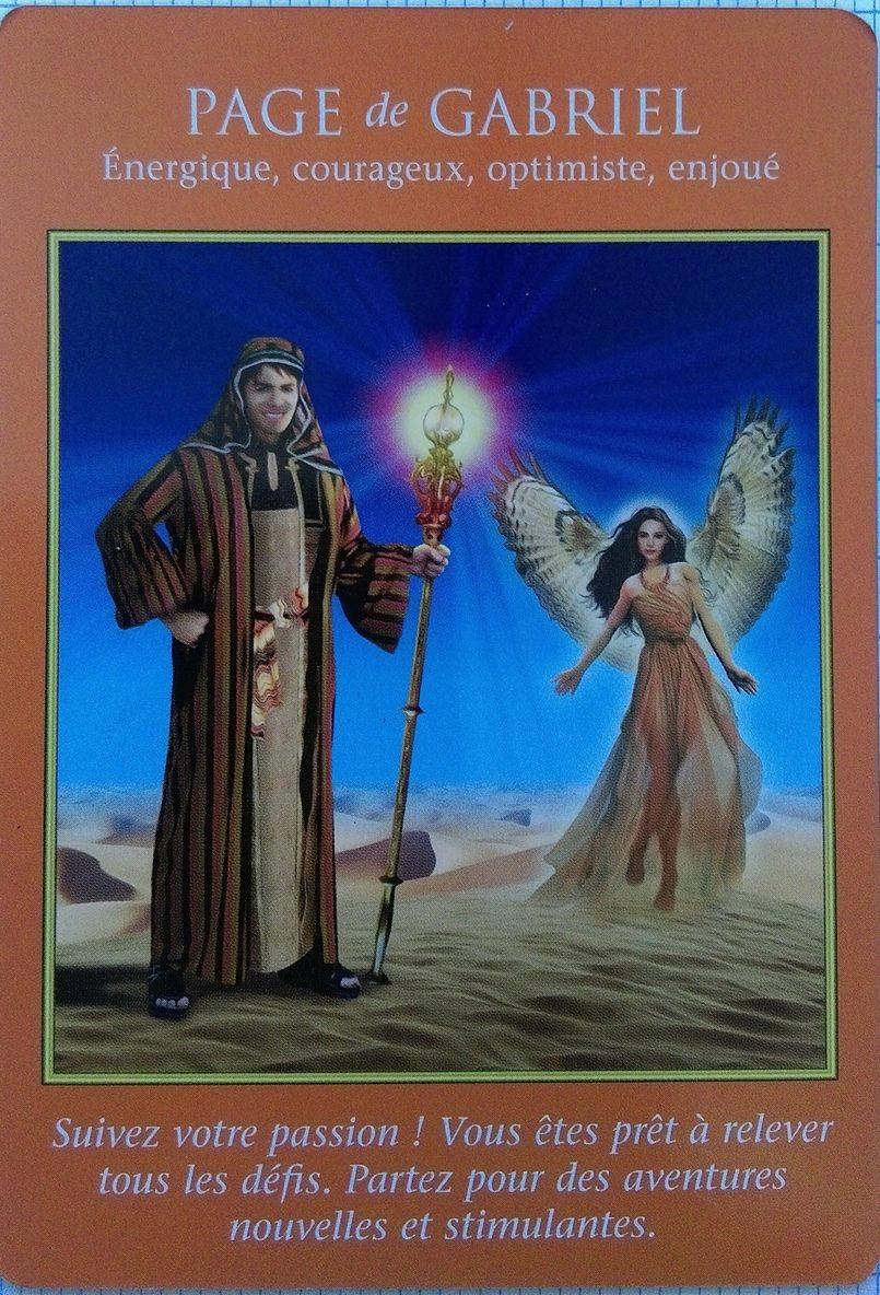 07 -Page de Gabriel - Cartes Oracle des Archanges - Doreen Virtue