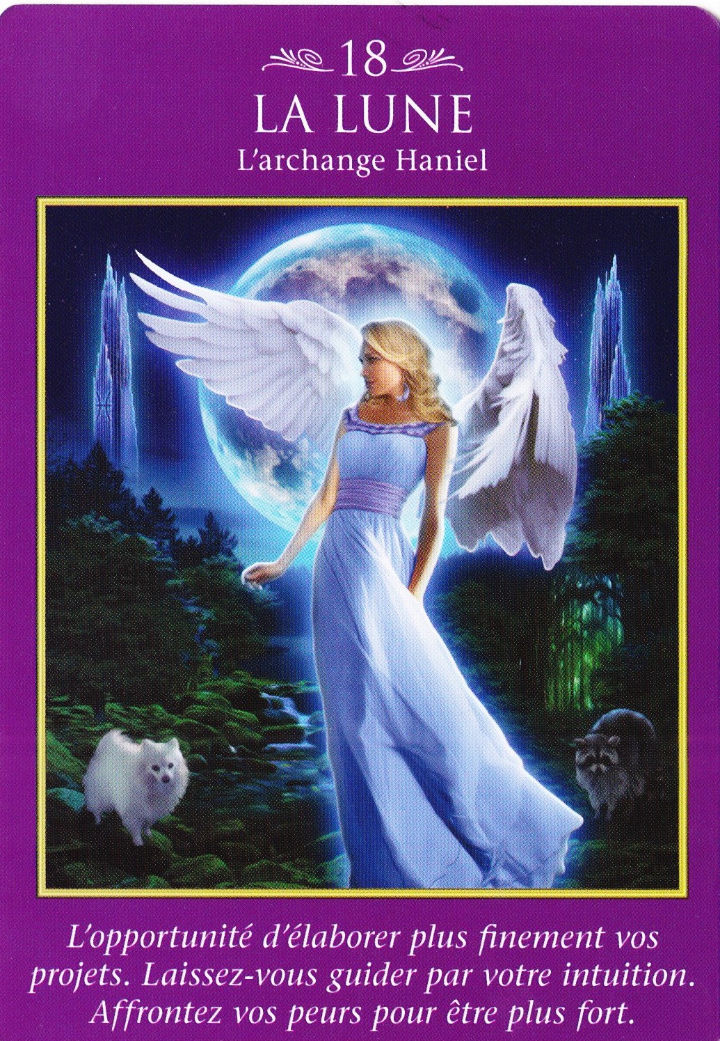 03- La Lune - Tarot des Archanges - Doreen Virtue
