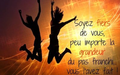 Eprouve de la Gratitude pour chaque pas!