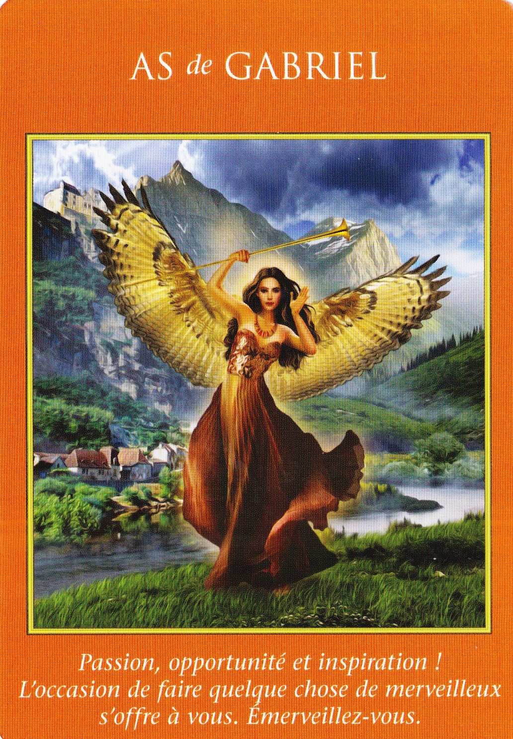 As de Gabriel - Le Tarot des Archanges Doreen Virtue - 2