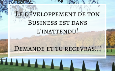 Le développement de ton Business est dans l’inattendu !